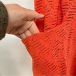 Free People  Orange Sleeveless Textured Mini Dress Womens S Beachy Summer Casual Photo 4