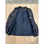 Size 6 J.Crew Tweed Swing Lady Coat Black Wool Blend Fringe Trim Coat MSRP $198 Photo 9