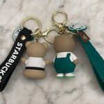 Starbucks 2 PCs of  keychain set Photo 4
