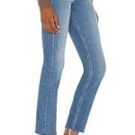 MOTHER Denim NWT  Mid Rise Dazzler Ankle Fray Jeans Riding Cliffside Size 26 Photo 0