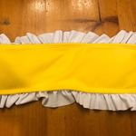 SheIn Bandeau Bikini Top Yellow Photo 0