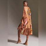 Anthropologie Geisha Designs Collage Midi Dress - Size S (Oversized) - Multicolor - NWT/Flawed Photo 11