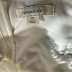 Francesca's  Ivory White Lace Mock Neck Mini Dress Women's Size X-Small XS Photo 5