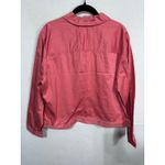 Cherokee  Coral Button‎ Front Utility Jacket Stretch Cotton Women's XXL Y2K Style Photo 4
