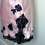 Victoria's Secret Victoria Secret Satin and Lace Rosette Slip Dress Photo 5