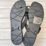 Studio S Womens Black Bow Jeweled Sandals Sz XL 9.5/10.5 Photo 4