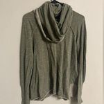 Free People  Beach Olive Green Cocoon Cowl Neck Pullover Top O/S Sweater Photo 0