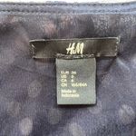 H&M Polka Dot V-Neck Ruffle Sleeveless Faux Wrap Tank Dress Photo 6