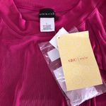 Citiknits 2 Piece Pink Black Floral Top and Skirt Photo 9