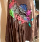 Free People NWOT  boho skirt with zipper side Photo 1