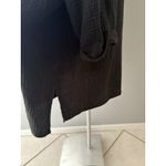 Kona Sol Shirt Dress Black Gauze Womens L Swimsuit Pool Vacation Beach Cover Up Photo 3