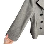 Merona Light Gray Wool Blend Double Breasted Peacoat Photo 1
