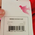 Disney Minnie Mouse Pajama hoodie size large Photo 6