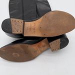 Jimmy Choo  Elegant Tall Block Heel Black Leather Sophisticated Boots IT 39.5 Photo 3