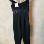 MISHA Bodice Black Jumpsuit Black Size M Photo 7