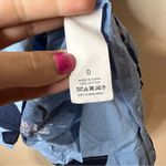 Kate Spade Blue Grand Flora Floral Flounce Mini Dress 0 Photo 8