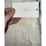 Abercrombie & Fitch White Tan Beige Tweed Zip Up Wrap A-Line Mini Skirt Size M Photo 5