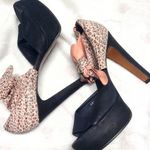 Michael Perry High Heel Cheetah Print Leather 10 Pink Photo 8