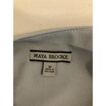 Maya Brooke Women’s Beige Open Front Jacket Size 12 – 3/4 Sleeve Dressy Blazer Photo 4