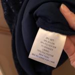 Alex Evenings Alex Evening Lace Sequin Cocktail Midi Dress Navy blue Size 8‎ Photo 6