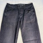 American Eagle  Washed Black Mid Rise Skinny Jeans Photo 2