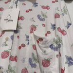 Djerf Avenue  Summer Berries Go Slow Long Sleeve Button Shirt NEW Photo 6