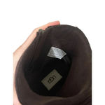 UGG 🥾 Women’s Harrison Zip Ankle Boots Brown Leather Size 9👢 Photo 3