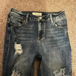 PacSun ripped distressed denim high rise skinny jeans size 26 Photo 1