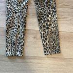 J. McLaughlin  Baxter Cheetah Leopard Skinny Zipper Pants Size 0 Photo 7