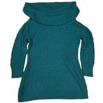 Jaclyn Smith Sweater Knit Turtle Neck Green Womens Size Medium Photo 5