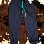 FIGS FreeX Navy Blue Jogger Scrub Pants Photo 0