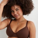 Aerie Smoothez by Expresso Brown Underwire Full Coverage Bra 34DDD NWT Photo 0