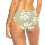 Roxy NWT Women’s Bikini Bottoms - Oil Green Leaf Print - Large Photo 3
