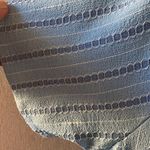 Bonworth Vintage  Light Blue Striped Petite Top medium petite Photo 13