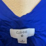 Cushnie for Target Royal Blue Leopard‎ Print Faux Wrap Dress Size 8 slip dress Photo 4