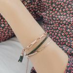 RED LEATHER BRACELET/NECKLACE Photo 1