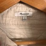 Madewell ‎ Diamond Jacquard Half-Zip Pullover Top Photo 4