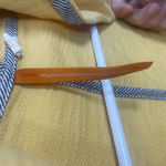 Saturday Sunday Anthropologie Ruffled Hoodie Jacket size M Yellow Preppy Size M Photo 8