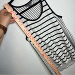 Vince  | Size‎ Small Sleeveless Black and White Striped Tank Top Photo 3