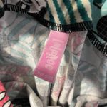 LuLaRoe  Disney Mickey Mouse Leggings Women's One Size Green Striped Stretch Full Photo 1