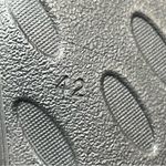 Ecco Black leather  size 11/11.5 slip-on velcro close shoes 42 Photo 10