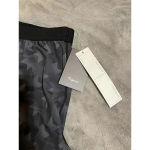 NWT Uerton Slim Fit Training Pants Black Gray Mesh Long‎ Pants Size L Photo 1