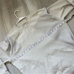 Lululemon Perfectly Oversized Crew Patchwork Sweatshirt Cream (4) athleisure Photo 3