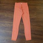 Vuori  Womens Orange High-Waisted Athletic Chic Casual Workout Pants Size Small Photo 1