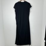 Chelsea28 ‎ Black High Neck Sheath Maxi Dress Chic Wedding Guest Date Night Photo 7