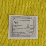 ZARA NWT Yellow Chunky Knit Sleeveless Mini Sweater Dress Sz S #1139 Photo 10