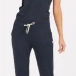 Vuori  Lux Harem Jumpsuit Navy Blue Size: L Photo 0