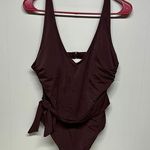 Shade & Shore  Women's One Piece - Deep Burgundy Photo 0