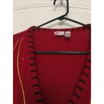 Holiday Editions Women's Button Front Ugly Christmas Sweater Vest Size Medium Photo 4