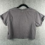 Love Peace and Lazy Days  Cotton Crop Tee Women's XS Embroidered‎ Boho Arizona Photo 7